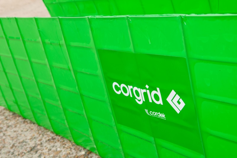 Corgrid, a new time-saving permanent formwork system