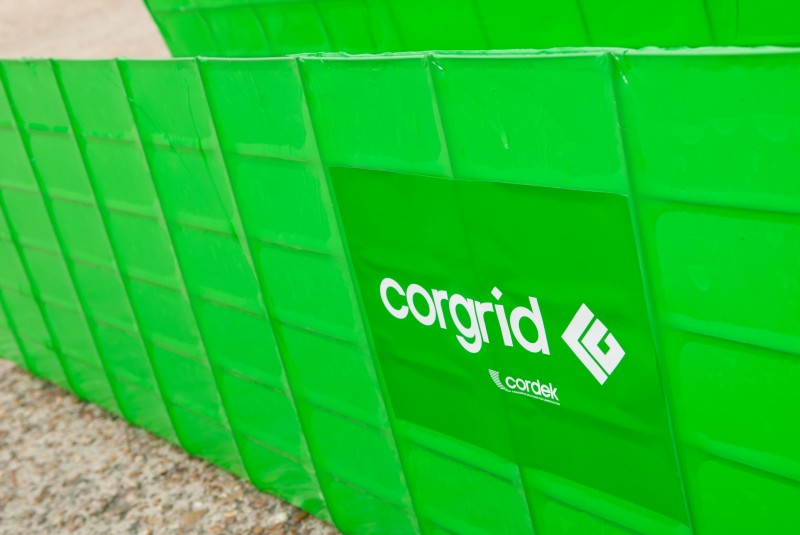 Corgrid, a new time-saving permanent formwork system