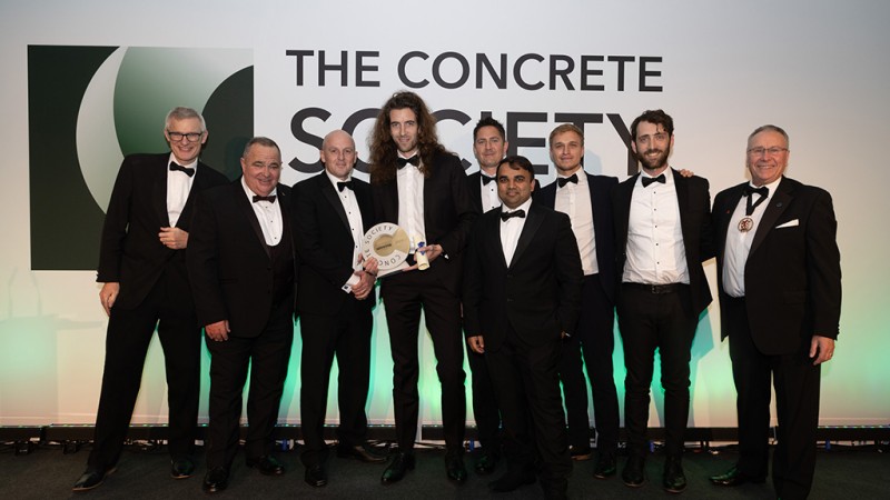 Outright Winner at the 2022 Concrete Society Awards
